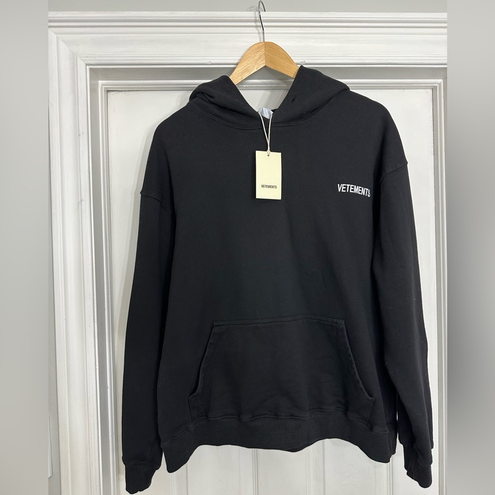 vetements Logo hoodie